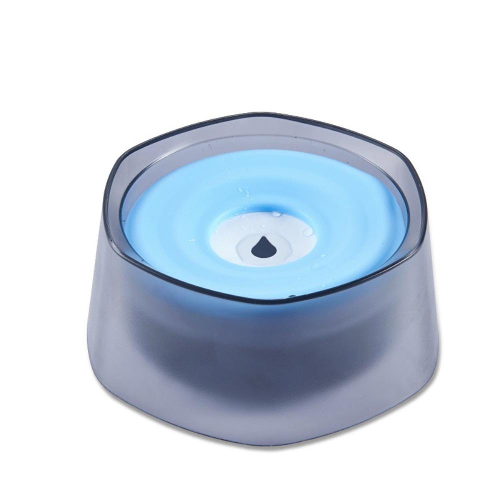 Anti-Tip Dog Floating Water Bowl Anti-Wet Mouth Removable Pet Slow Feeder Bowl Non-Slip Plastic Pet Drinking Bowl Pet Feeding