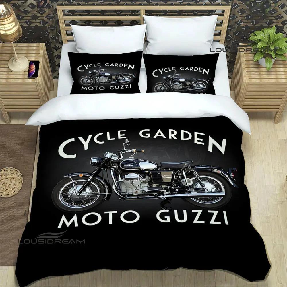 Guzzi motorcycle printed Bedding Sets exquisite bed supplies set duvet cover bed comforter set bedding set luxury birthday gift