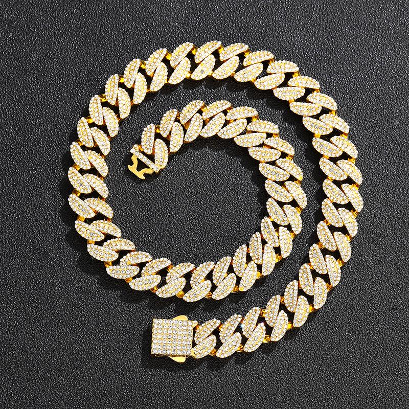 

Men s Miami Full Diamond Hip-Hop Necklace: Stylish, Versatile, Fashionable Jewelry