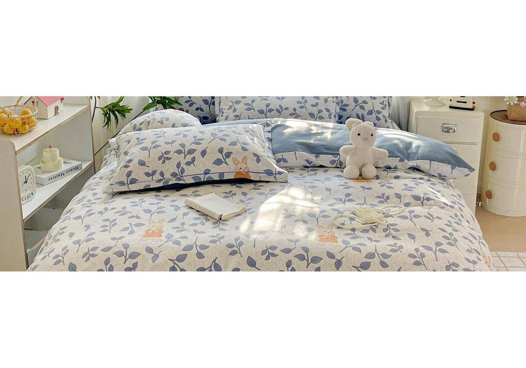 Soft Skin-Friendly Brushed Cotton Envelope Pillowcase, 48x74cm - Available In Single or Double Size