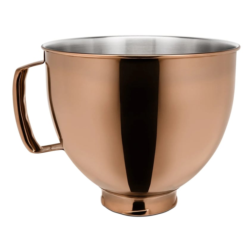 4,8L Dekorative Inox Artisan Schüssel 5 Kitchenaid Farben: Glänzendes Kupfer