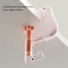 Pack of 2 Duck Shaped Space Saving Under Desk Schoolbag Hanger Bag Hanging Hook for Keys Umbrellas Cups Office Home Use