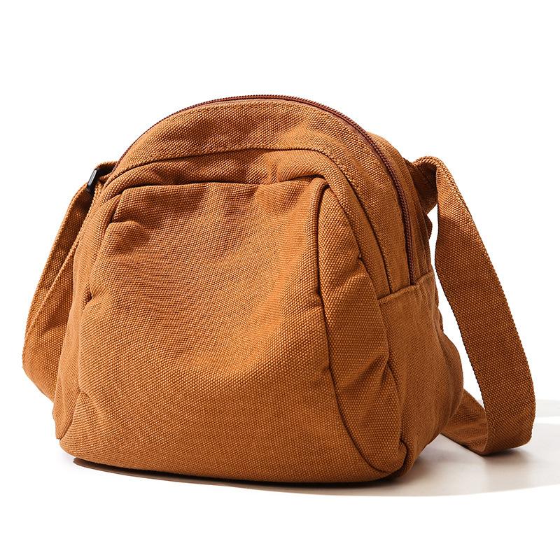 

Ретро маленькая квадратная сумка Кроссбоди холщовая сумка Хлопковая сумка из стираной ткани Студенческая сумка для занятий Простая тканевая сумка Сумка на плечо коричневый