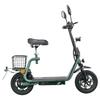 (EEC)TWOFISH M5 PRO-E Electric Scooter with Seat and Rear Basket, 500W Motor, 48V 13Ah Battery, 12 Inch Tires, 40km/h Max Speed