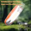 Sifflet Lumineux Multifonctionnel LED Lampe Torche Portative COB pour Camping Réglage 3 Vitesses Lampe Torche Sifflet d'Urgence