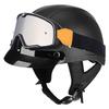 3C Certified Retro Half Helmet Scooter Motorcycle Riders Unisex All Season ABS Safety With Visor Options