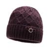 Old man hat female winter grandma old lady autumn and winter mother knitted wool thickened and velvet to keep warm