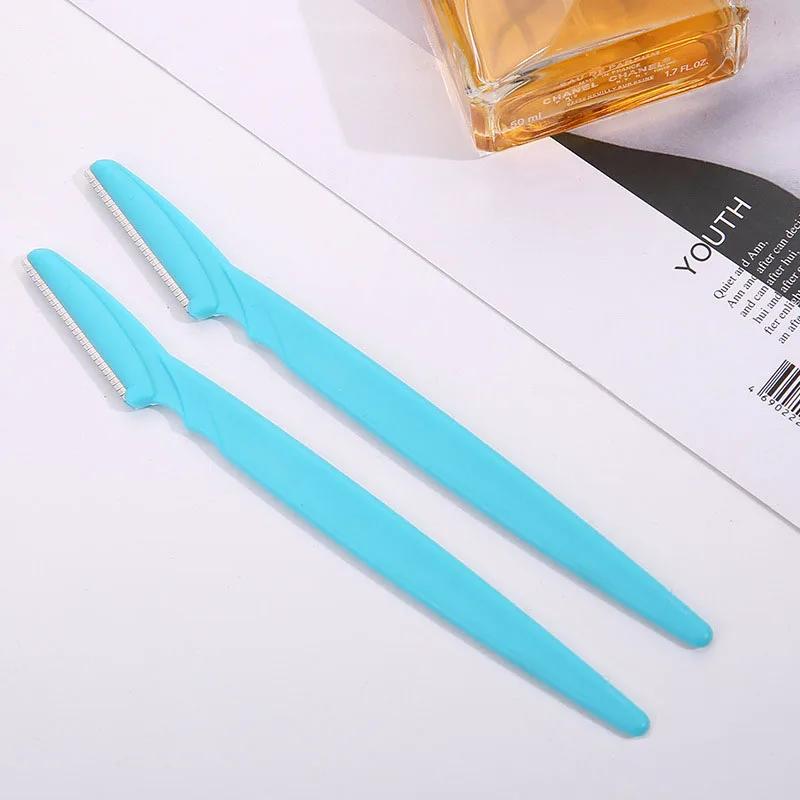 Eyebrow Trimmer Blade Shaver Portable Face Razor Eye Brow Epilation Hair Removal Cutters Safety Razor Woman Makeup Dermaplaning