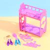 Durable Decoration For  House High Reduction Playground Bed Simulation Bag Dollhouse Accessories Miniature Model