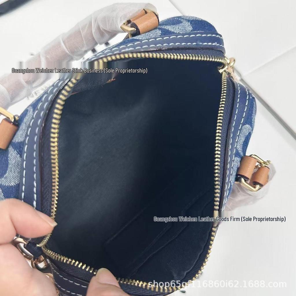 Koujia Rowan Klassisches Monogramm Boston Kissen Umhänge-Mini-Handtasche