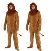 Cartoon Lion Halloween Costume for Adults & Kids - Perfect for Parties & Performances