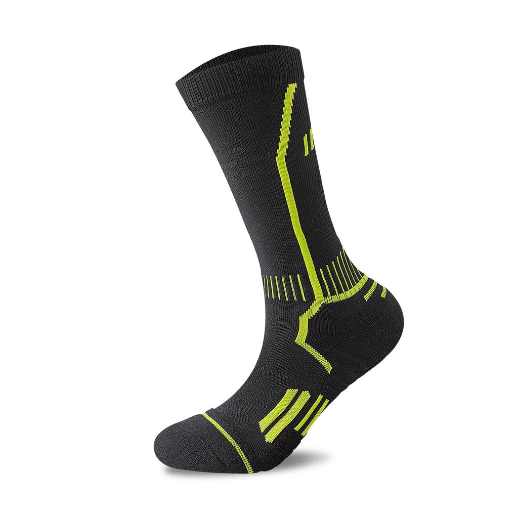 Professional Sports Football Socks for Men, Pressure Calf Socks, Towel Bottom, Breathable, Non-Slip, Outdoor Cycling and Running Long Socks