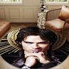 Vampire movies Round Rug for Livingroom,Bedroom, Palyroom, Chair Rug, Area rug, Circle Carpet, Large Size Fan Christmas gift