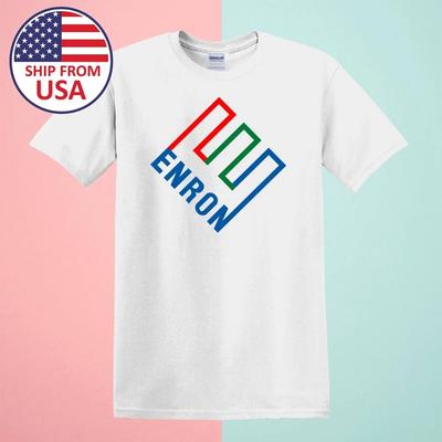 Enron Firma Herren Weiß Größe S-5XL