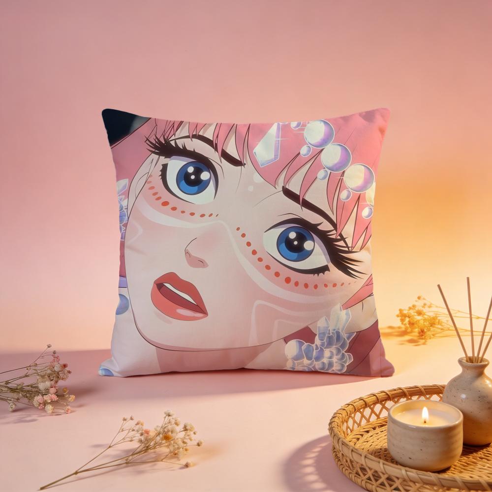 Popular RRyuu To Sobakasu No Himeead Cushion Cover Comfortable Durable Pillow Cover MultiScene for Home Office Car Sofa