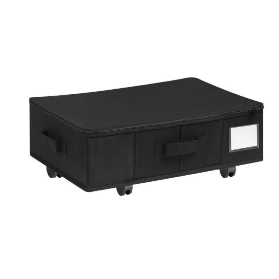 Aufbewahrungsbox unter dem Bett mit Rädern Faltbare Aufbewahrungsbox unter dem Bett Mit Reißverschluss Platzsparend Rollender Organizer