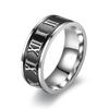 Men's Rotating Cross Titanium Steel Ring - European & American Style Stainless Steel Jewelry