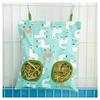 Hanging 2/3 Holes Hay Bag for Bunny Guinea Pigs Small Animal Feeder Rabbit Food Dispensers Bag Cage Accessories Pet Feeding Bag