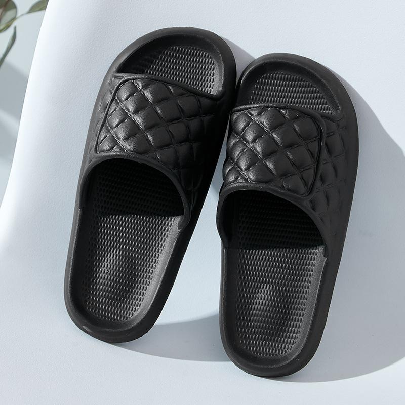 Slippers Women's Home Couple Hotel Bathroom Non-slip Thick Bottom Massage Indoor Summer Cool Slippers Men