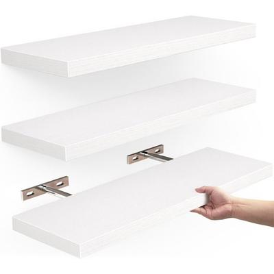 Invisible Brackets Floating Shelves Durable Display Stands Plant Rack  Bedroom Decoration