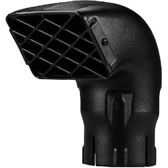 Blueshyhall Air Snorkel Head, Air Ram Head 3.5 Inch (89mm) Replacement Parts Air Intake Inlet Universal Accessory