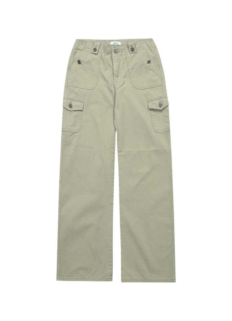 Aejeuon Jed Cargo Pants/Beige