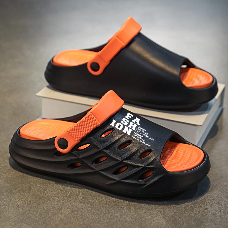 Fashion Men Sandals Outdoor Beach Slippers Comfortable Soft Sole Slides Men Clogs Casual Shoes Garden Shoes Men Beach Sandals