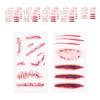 Party Show Halloween Tattoo Sticker 2 Types X 10p Set X-059 X-315, 1 Set