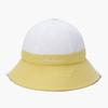 MunSingwear Women S Unbalanced Color Block Wide Bucket Hat White Mq122lcp22