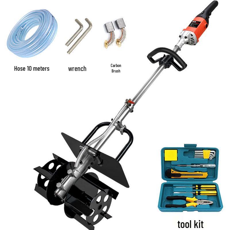 Dual-Use Concrete and Mortar Mixer for Wet and Dry Mixing | Ideal for Tile Construction