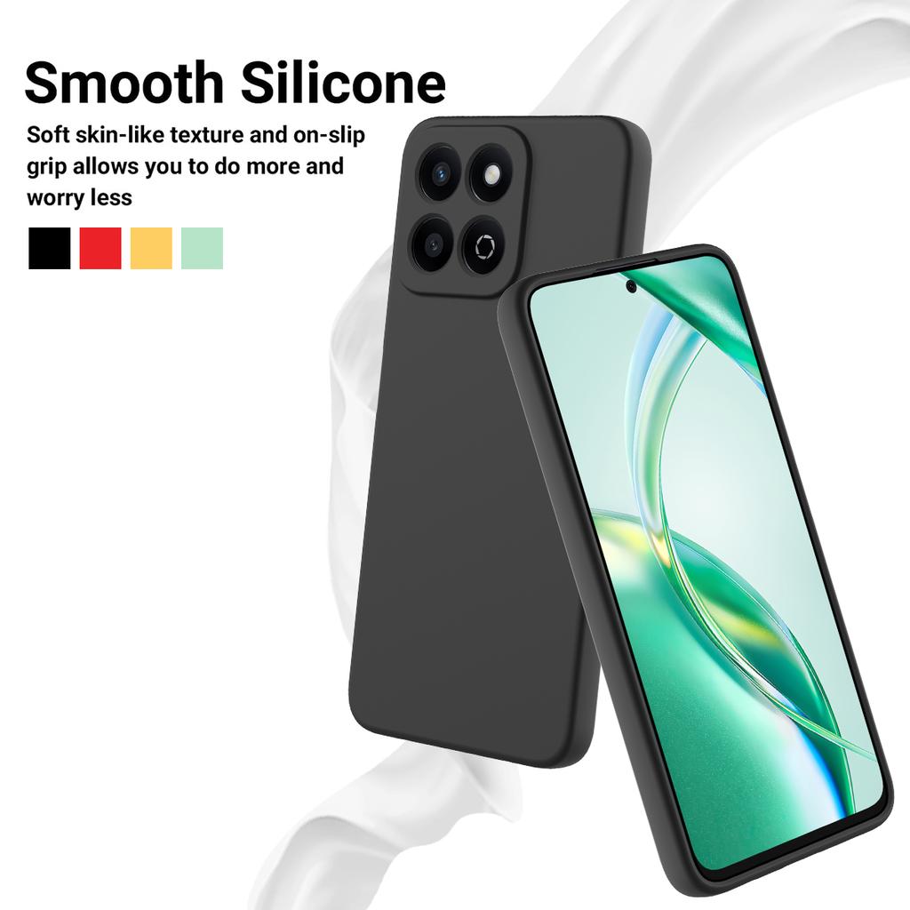 Pentru Honor X7c 4G/200 Smart 5G Husă Silicon Lichid Anti-Zgârieturi Acoperire Telefon cu Curea de Mână