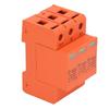 DC Surge Protector Visual Window Overheat Protection Quick Response PV Surge Protective Device 3P 40kv 1000V