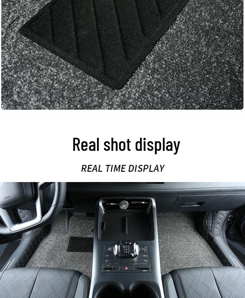 Double Layer Floor Mats for BYD Qin Plus/Plus DMi/Plus EV