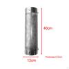 Protection de conduit de cheminée en acier inoxydable pour chauffage extérieur
