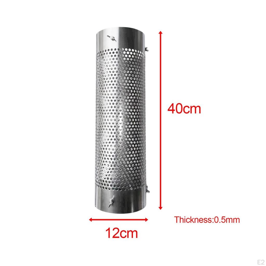 Protection de conduit de cheminée en acier inoxydable pour chauffage extérieur