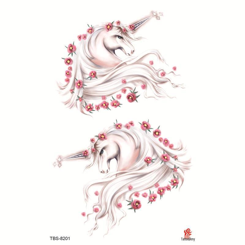 Wasserdichtes Ganzarm Totemsymbol Tattoo Aufkleber Set