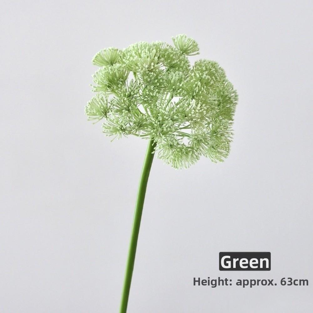 

Green Artificial Lace Flowers Artificial Faux Dandelion Plants Living Room Ornaments зелёный