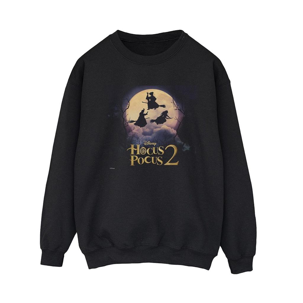 Disney Womens/Ladies Hocus Pocus Witches Flying Sweatshirt