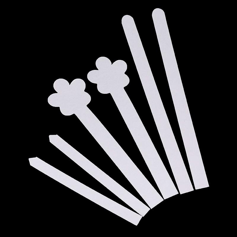100/500Pcs Tester Strips Fragrance Disposable White Smell Paper Paper Strips Test Paper Aromatherapy Perfume Essential Oils