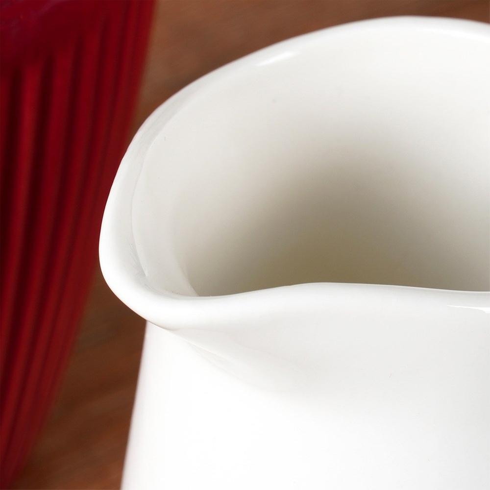 Mlecznik Porcelanowy Dzbanuszek na Mleko Mleczko Śmietankę Sosy Dipy 200 ml