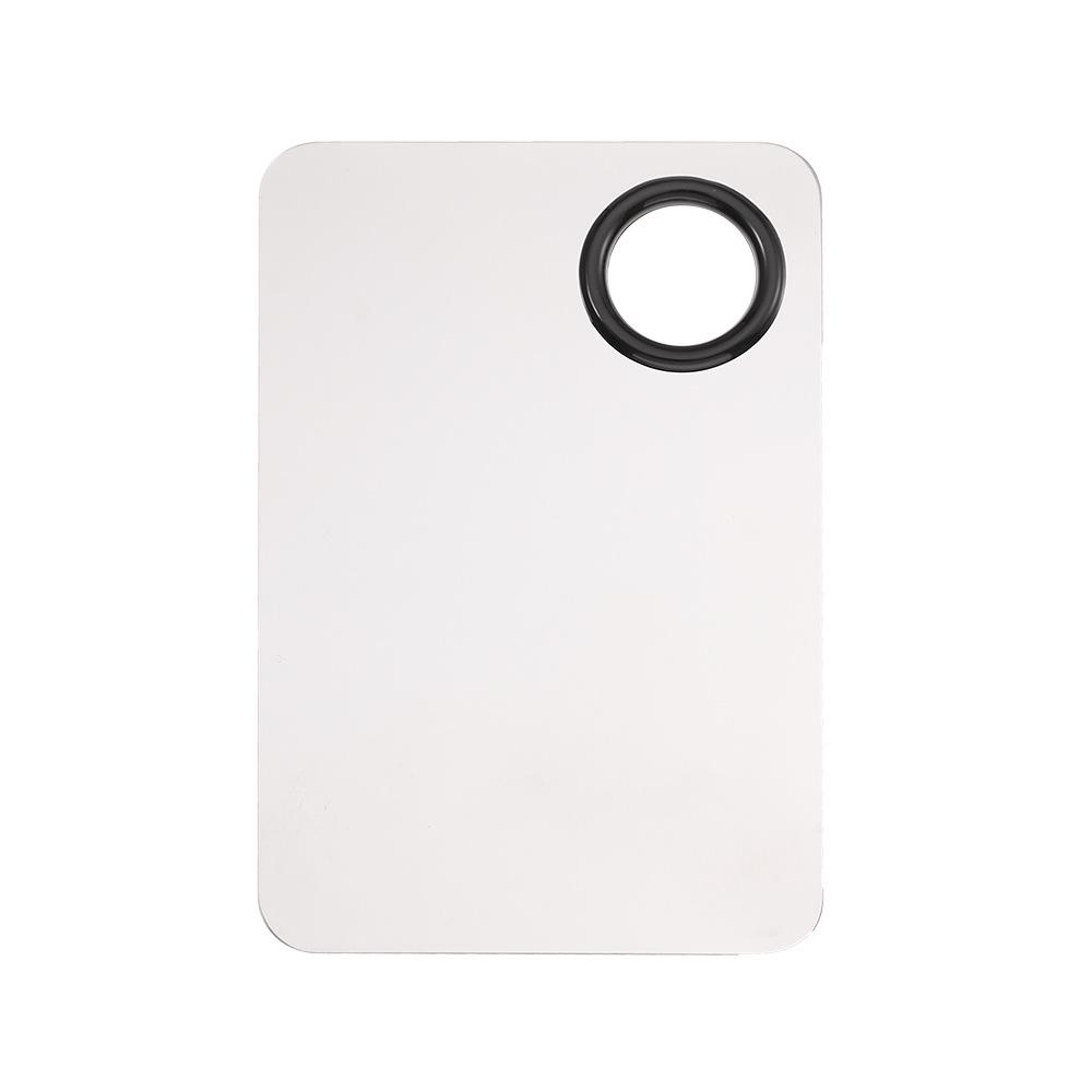 Stainless Steel Makeup Palette with Liquid Foundation, Concealer, and Color Stick