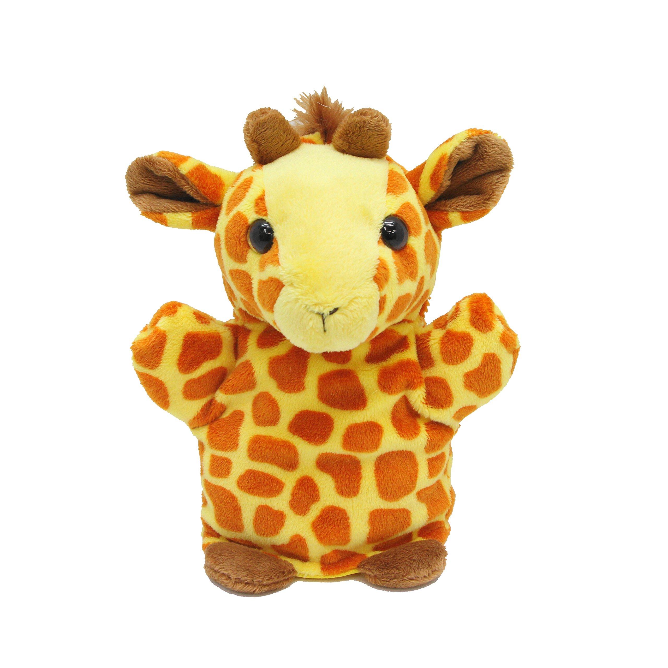 Aurora World Plush Hand Puppet Giraffe