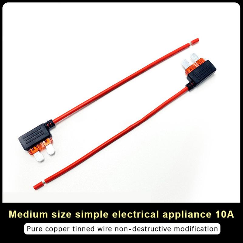 

Micro Standard Atm Apm Blade Mini Medium Простое защитное устройство 10A 15A 20A Автомобильный держатель предохранителя Адаптер для крана с добавлением цепи