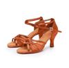Buty na wysokim obcasie Kobiety Dorosłe Buty do tańca latynoamerykańskiego Miękka podeszwa Tango Salsa Ballroom Standardowe buty do tańca Obcas 7 cm