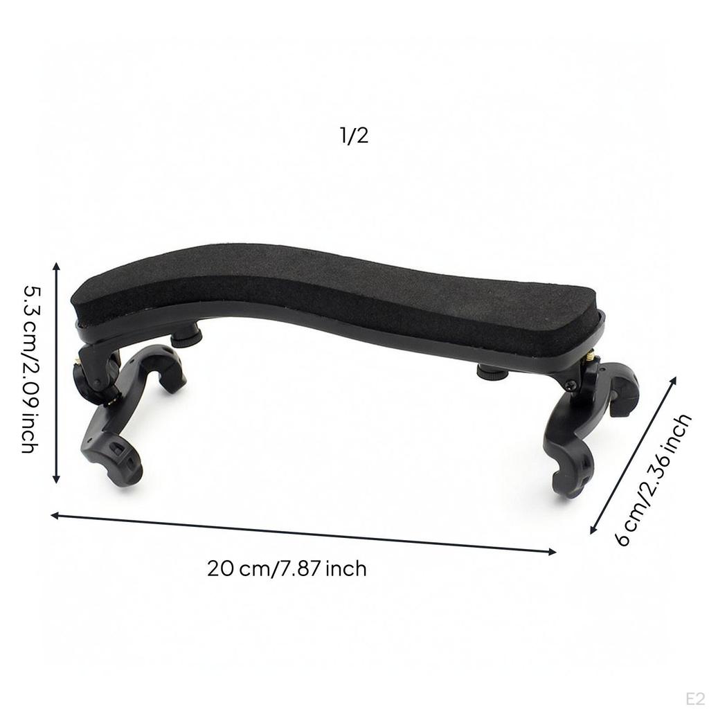 Violin-Schulterstütze Verstellbare Stütze Gepolstertes Zubehör für Geiger, Anfänger,