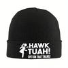 New Hawk Tuah Spit On That Thang Knitted Caps Womens Unisexs Beanie Autumn Winter Hat Crochet Melon Cap