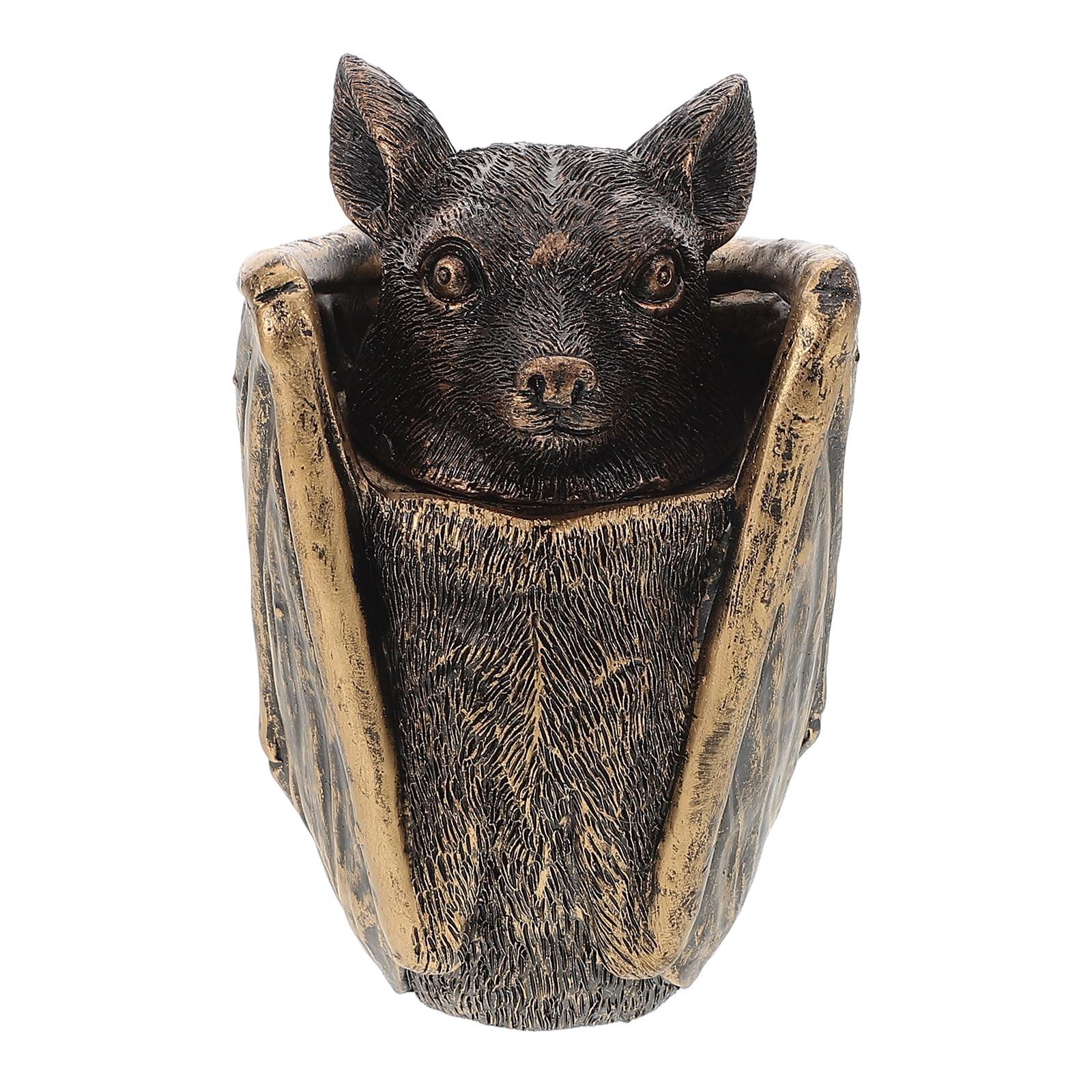 

Шкатулка для драгоценностей в готическом стиле, шкатулка для безделушек, банка для хранения ювелирных изделий, статуэтка из смолы, конфетница для вечеринки One Size