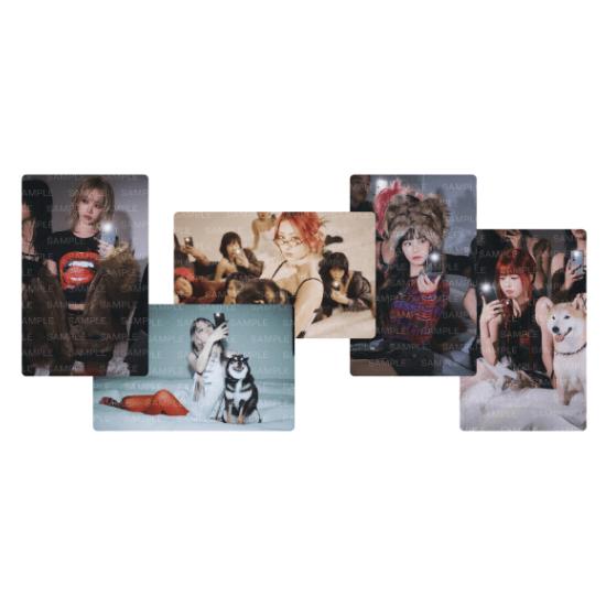 LE SSERAFIM 4th Mini Album CRAZY Mini Photo Card