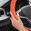 Suitable for Citroen Premium Suede Snap-On Steering Wheel Cover, Non-Slip and Durable, for C3 C4 X Berlingo C5 Aircross Jumper Spacetourer Ami X, Ava