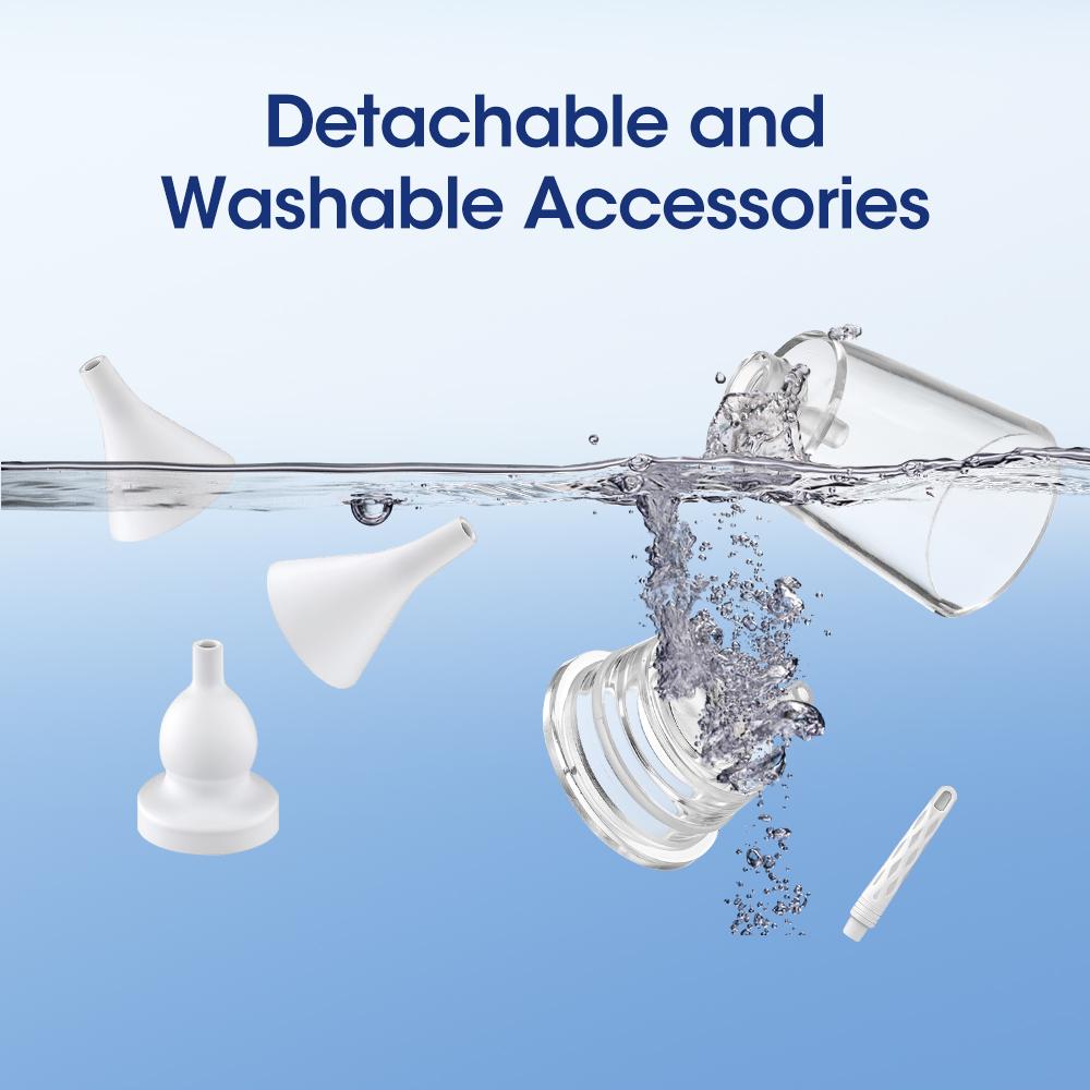 Ear Wax Vacuum Removal Tool Electric Sucker Nasal Aspirator Ear Cleaner for Adults and Kids Ears Nose for Swimming Ear Infection